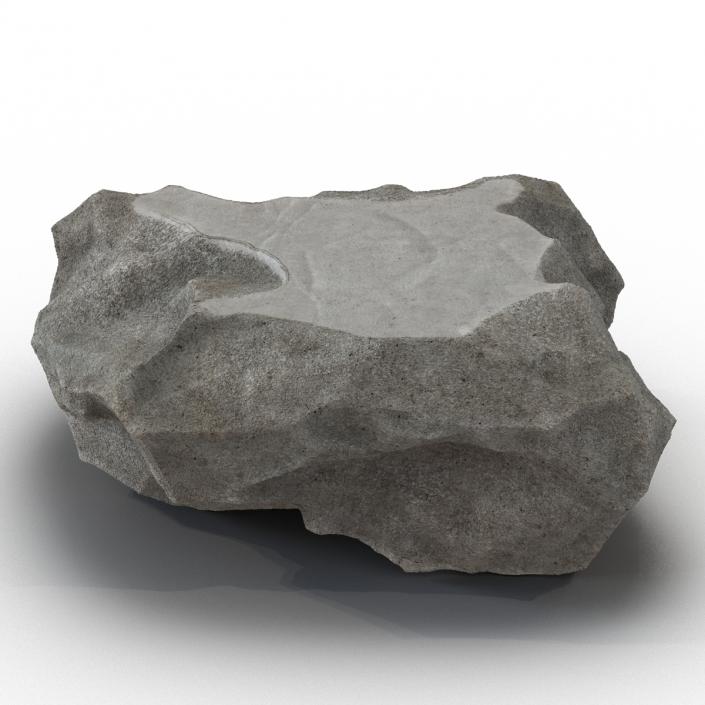 3D Concrete Chunk 5