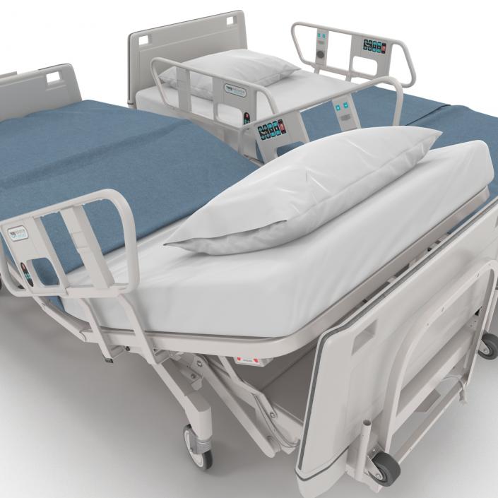 3D Hospital Bed Set