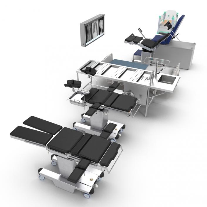 3D Medical Equipment Collection model
