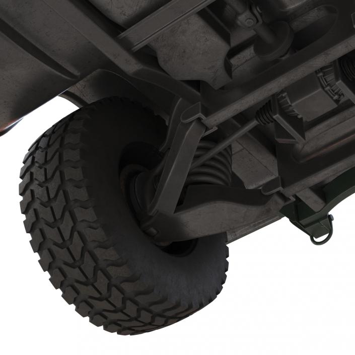 High Mobility Multipurpose Wheeled Vehicle Humvee 3D model