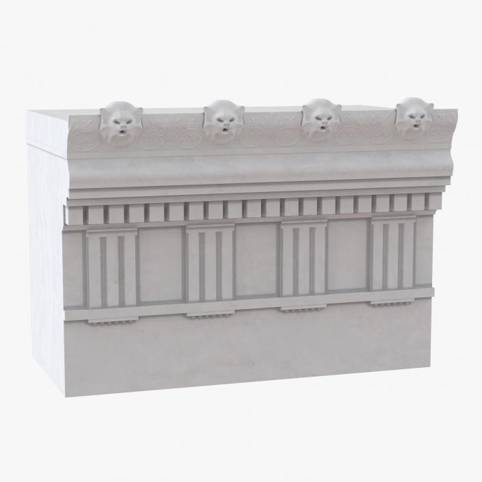 Greco Roman Architecture Elements Collection 3D model