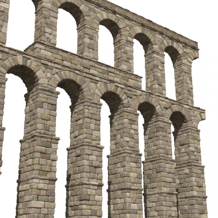 3D Aqueduct Section Greco Roman model