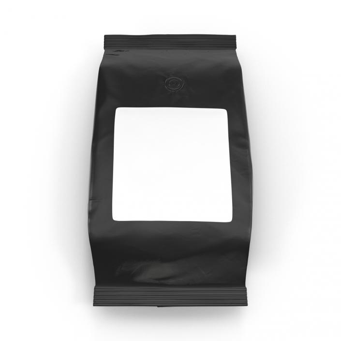 Ground Coffee Bag Plastic 2 3D