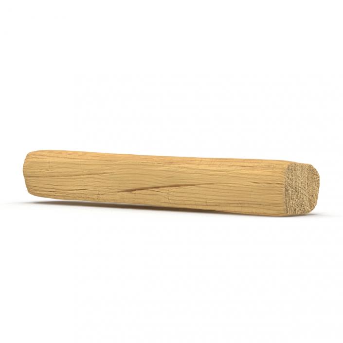 Split Wood Log 3D model