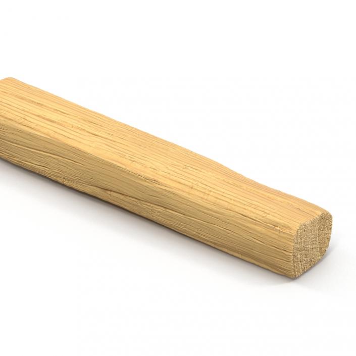 Split Wood Log 3D model