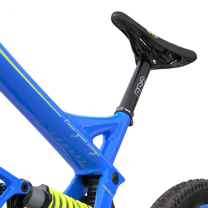 3D Mountain Bike GT Fury Blue