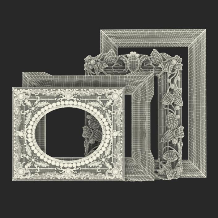 3D model Baroque Picture Frames 3D Models Collection 2