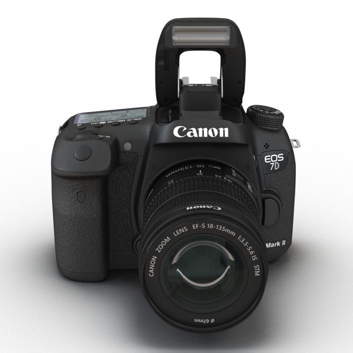 3D model Canon EOS 7D Mark II