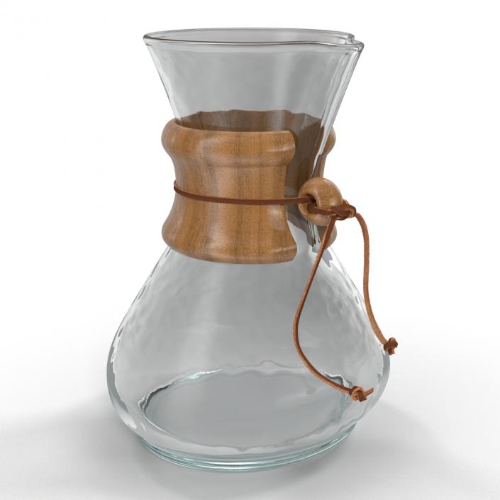 Glass Coffee Carafe 3D model