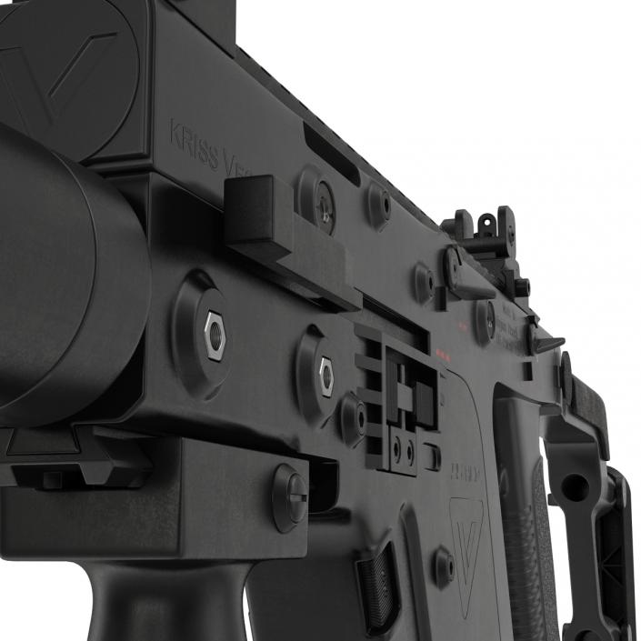 Submachine Gun KRISS Vector 3D