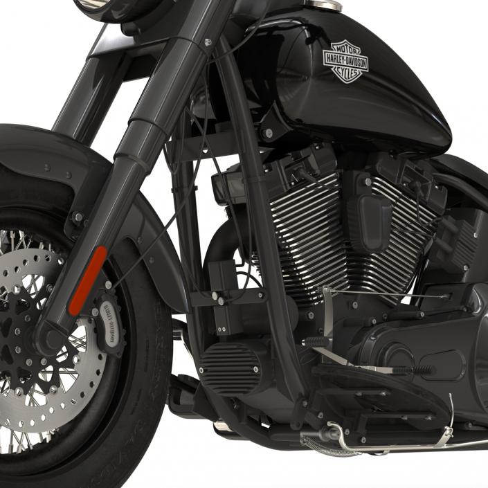 3D Harley Davidson Softail Slim 2016 model