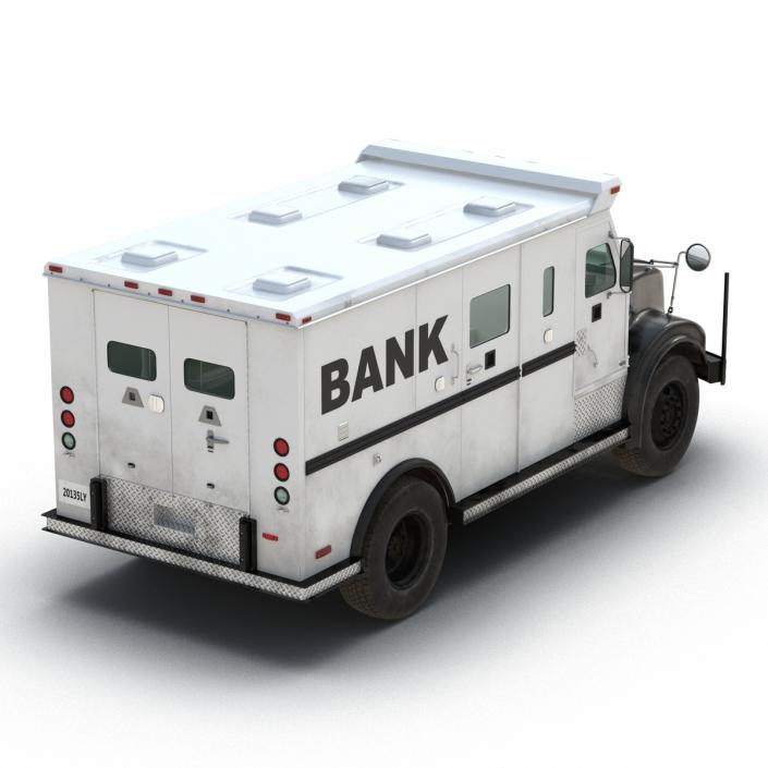 3D model Bank Armored Car 2 Rigged | 3D Molier International