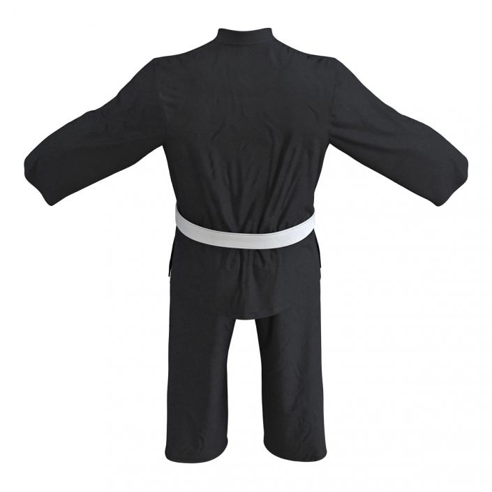 Karate Black Suit 3D