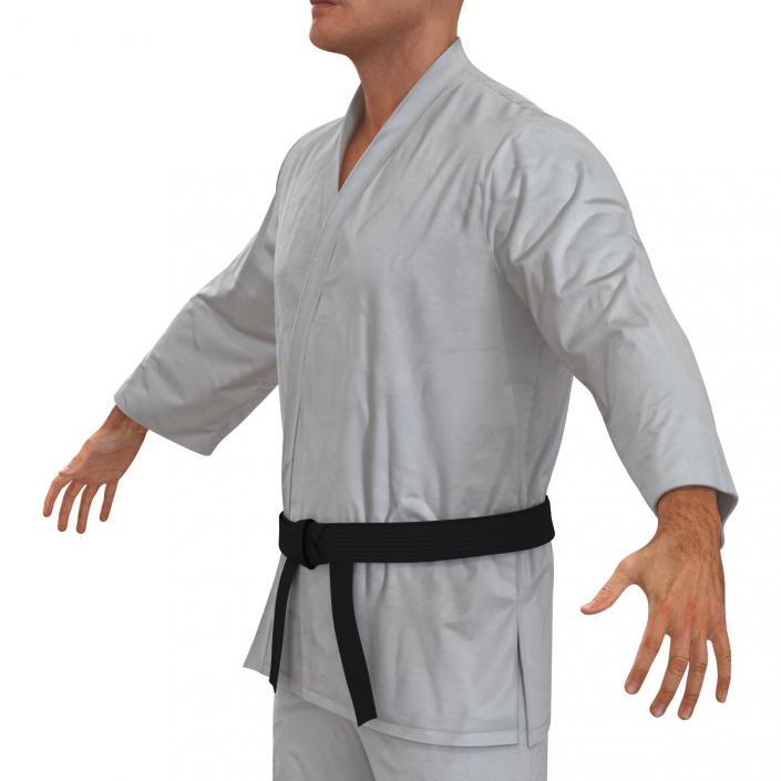 3D Karate Fighter Rigged