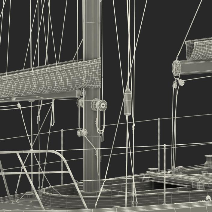 3D model Sailing Yacht 2
