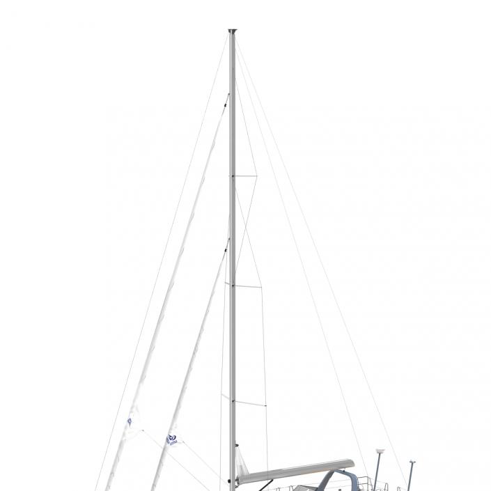 Offshore Sailing Yacht 3D