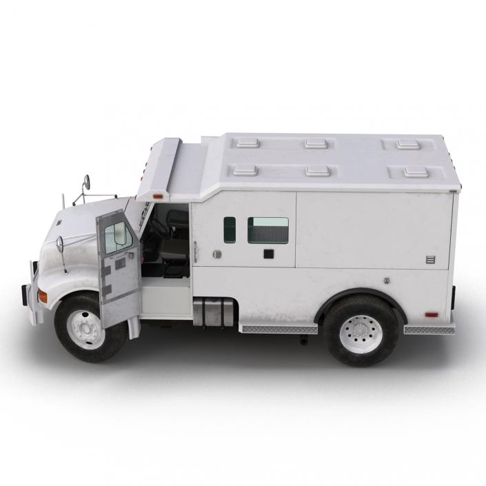 3D Armored Cash Transport Car