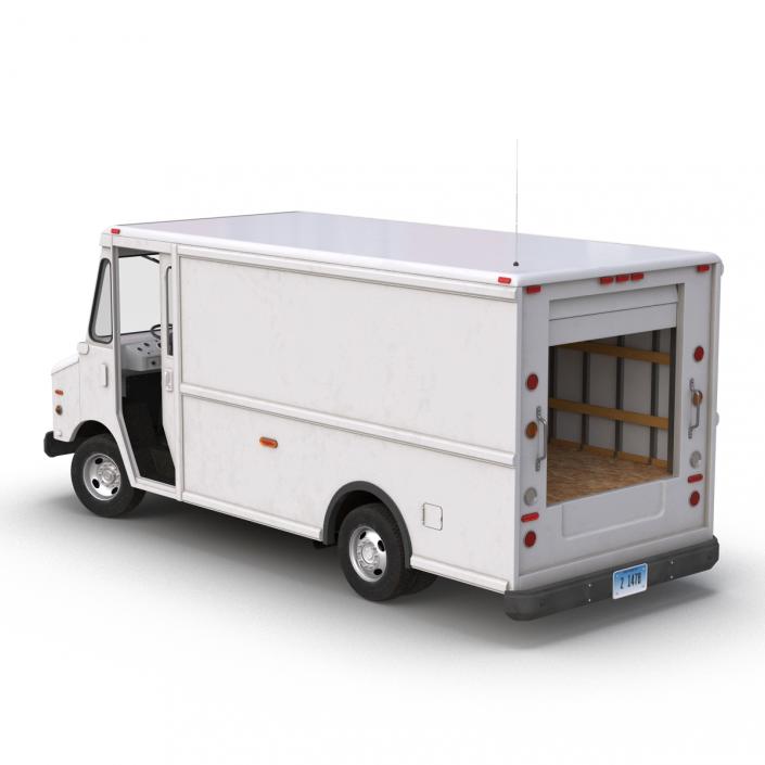 Post Office Truck 3D