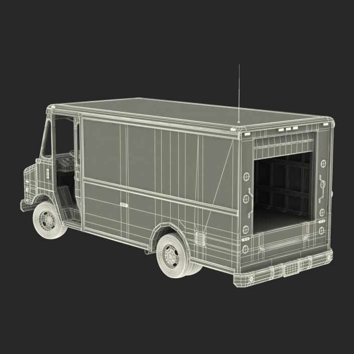 Post Office Truck 3D