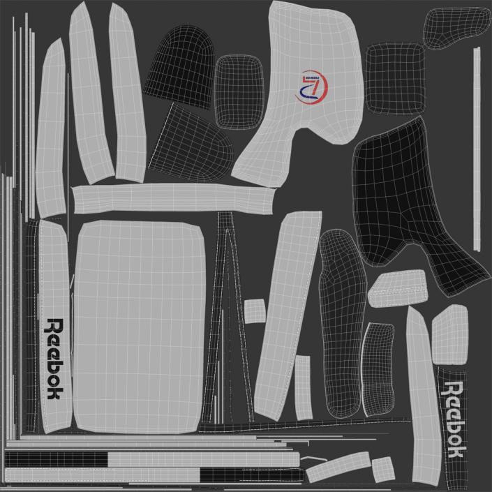 3D model Hockey Goalie Protection Kit 2