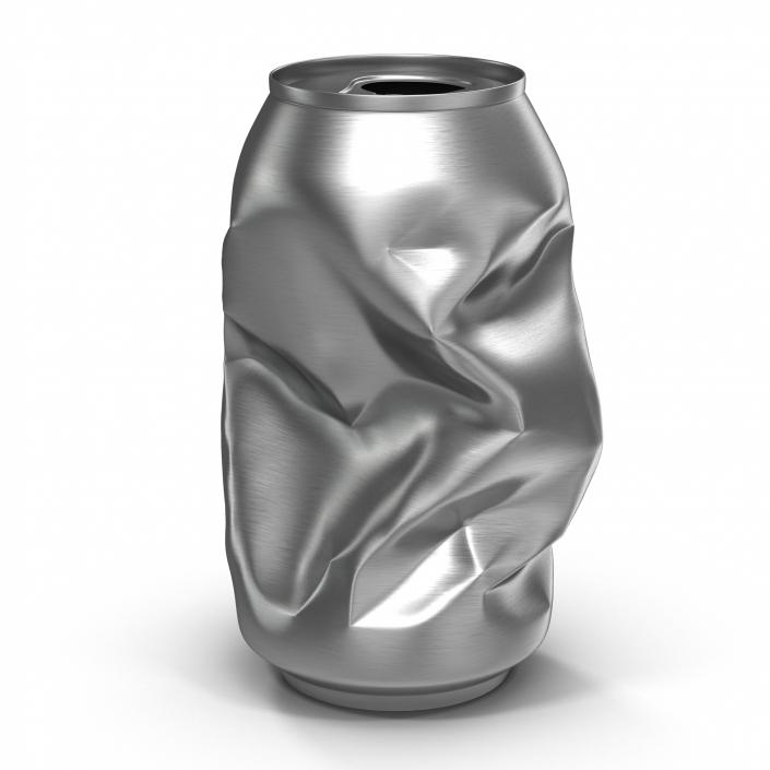 3D Crushed Soda Can