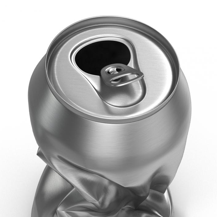 3D Crushed Soda Can 2 model