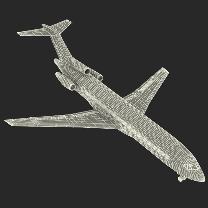 Boeing 727-200F Iran Aseman 3D