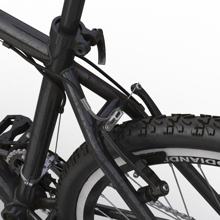 Mountain Bike Black 3D model