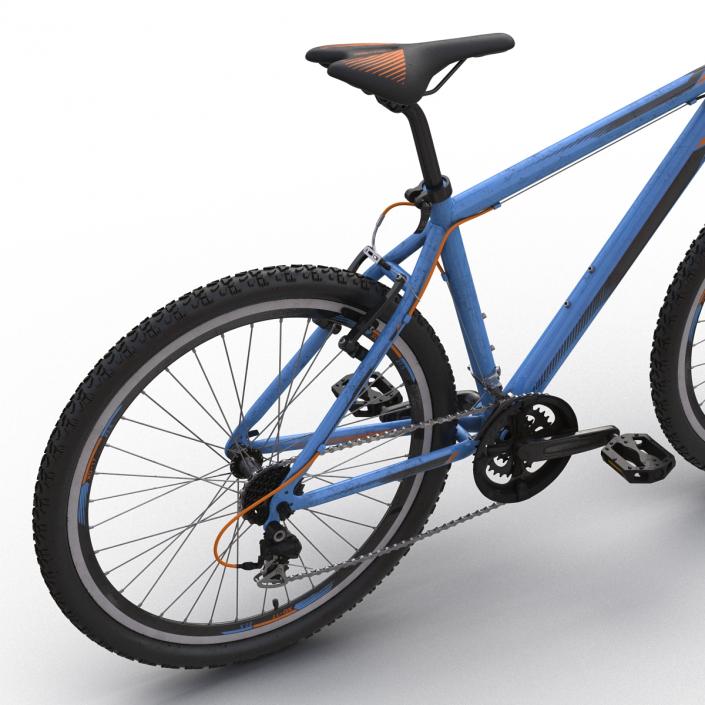 3D Mountain Bike Generic Blue