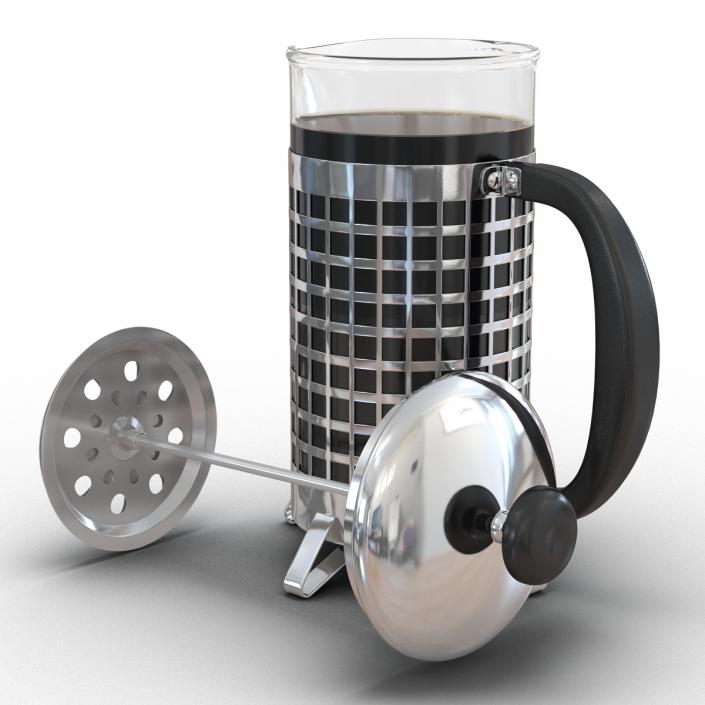 French Press 3D