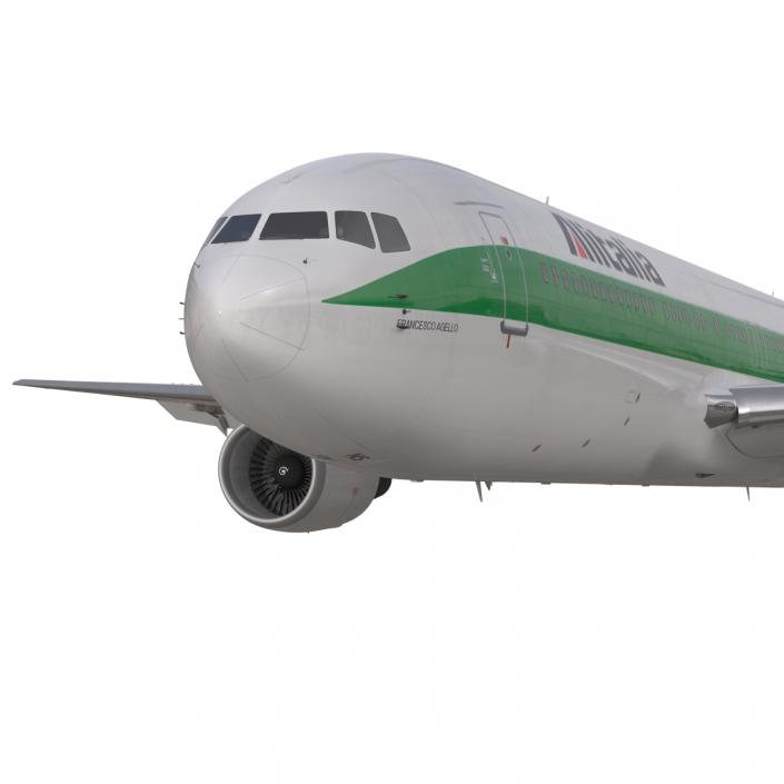 3D Boeing 767-300 Alitalia model