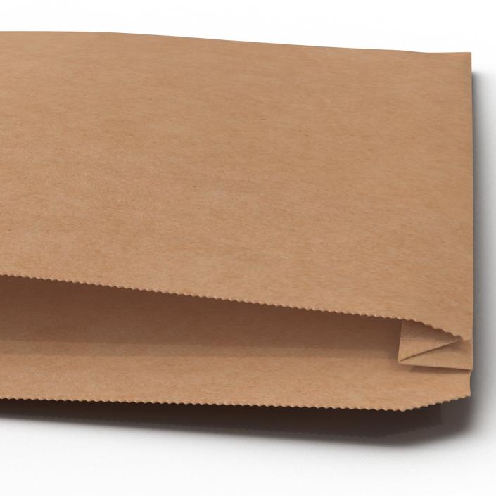3D Bakery Paper Bag 2 model