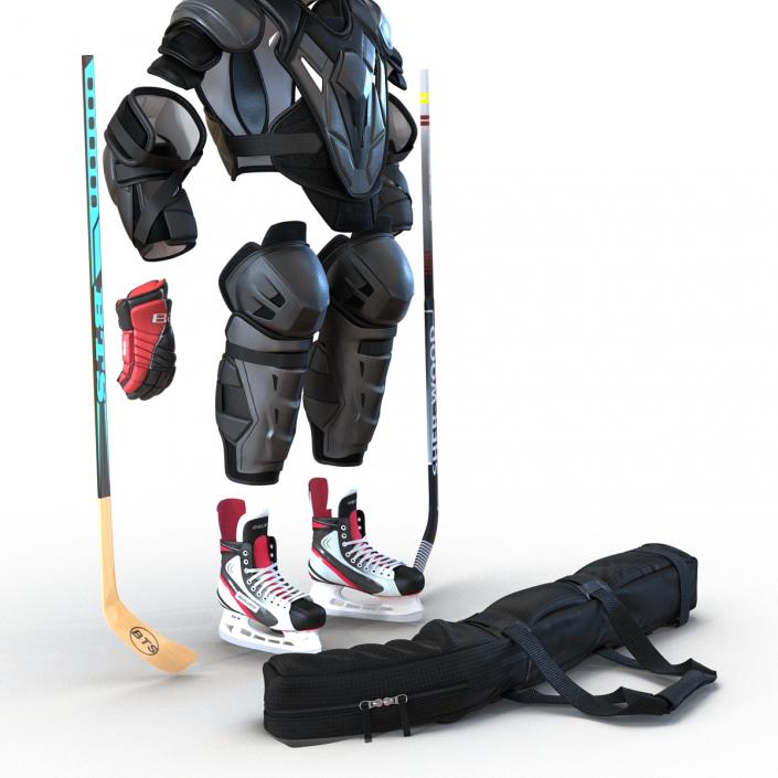 Hockey Equipment Collection 3 3D model