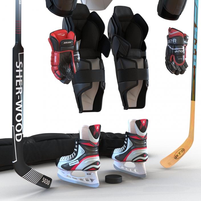 Hockey Equipment Collection 3 3D model