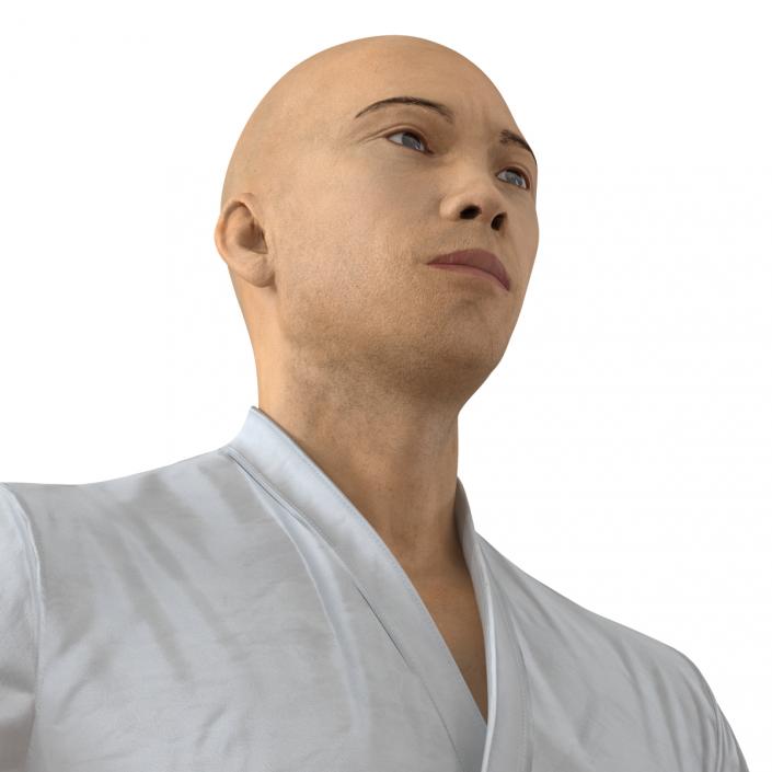 3D Japanese Karate Fighter model