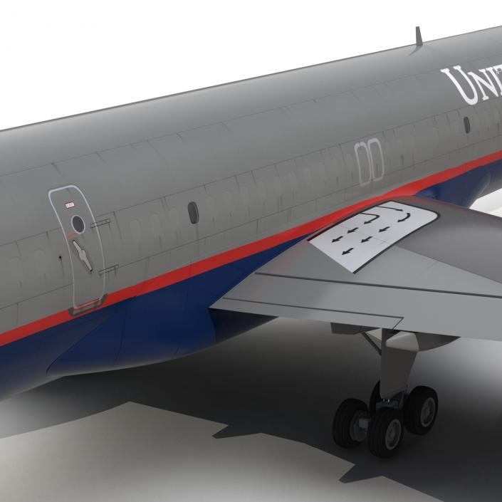 3D Boeing 757-200F United Airlines