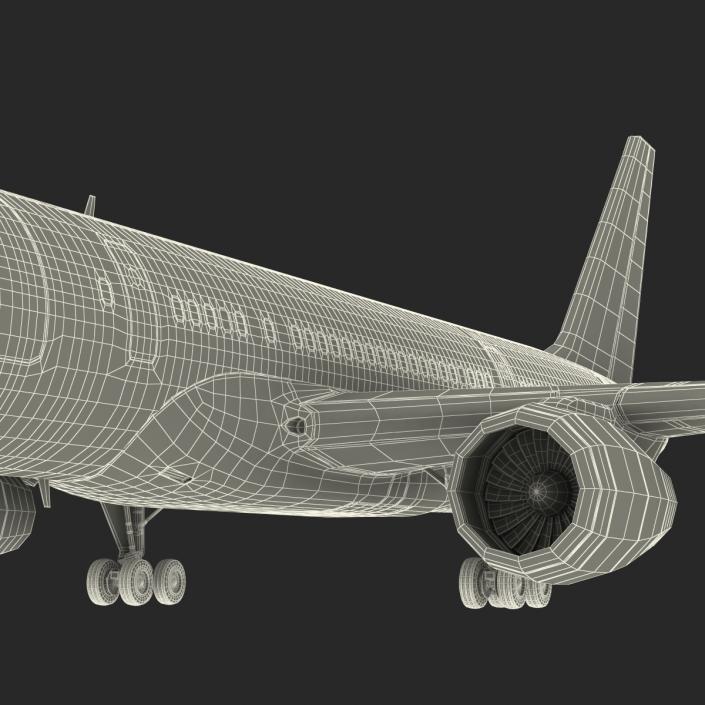 3D Boeing 757-200F UPS Airlines model