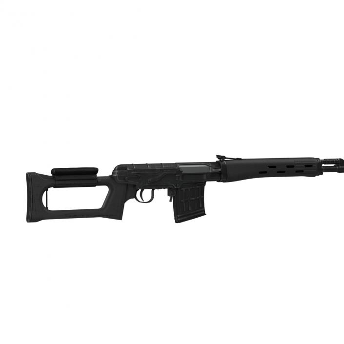 Dragunov Sniper Rifle SVD 2 3D