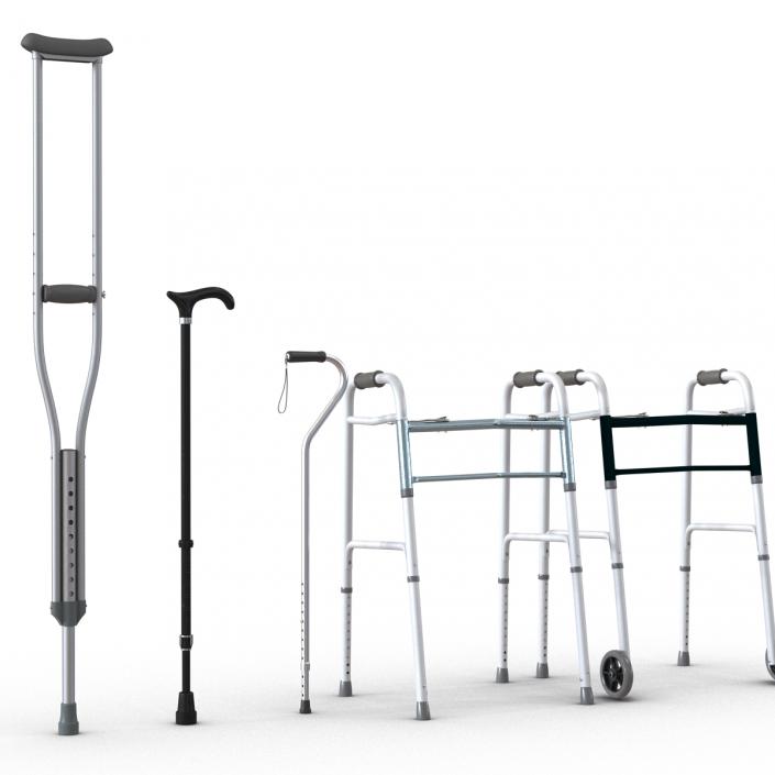 Mobility Aids Collection 3D model
