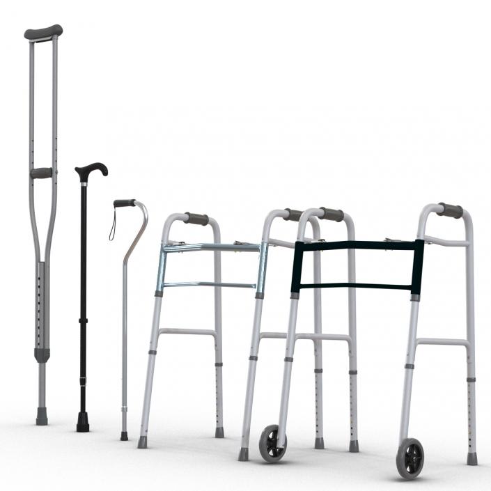 Mobility Aids Collection 3D model