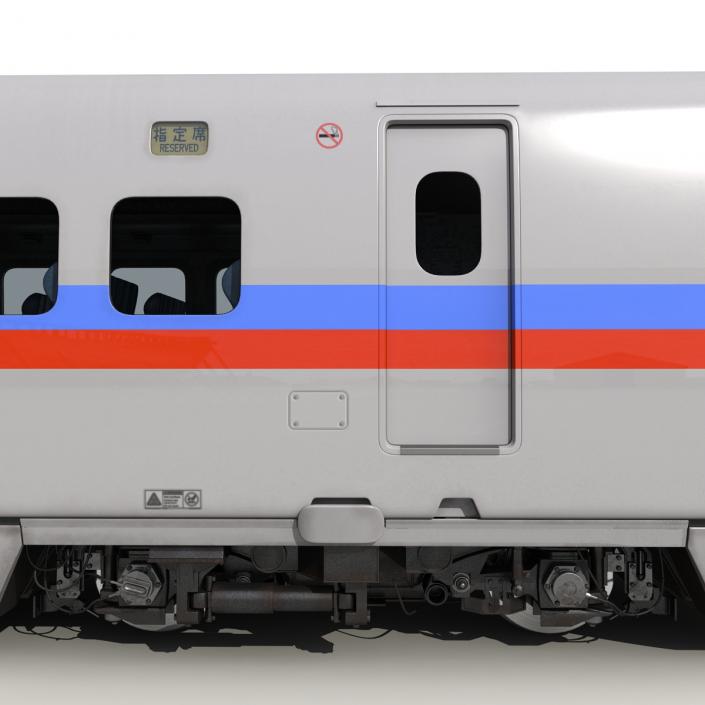 3D model Speed Train Locomotive Generic