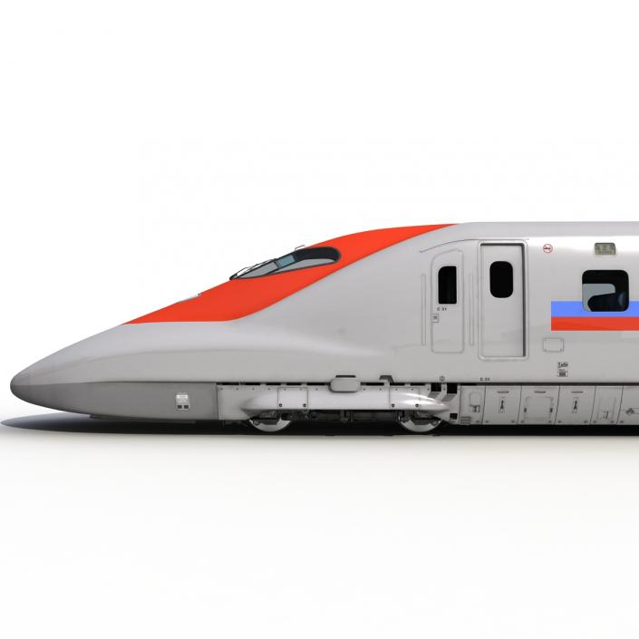 3D model Speed Train Locomotive Generic