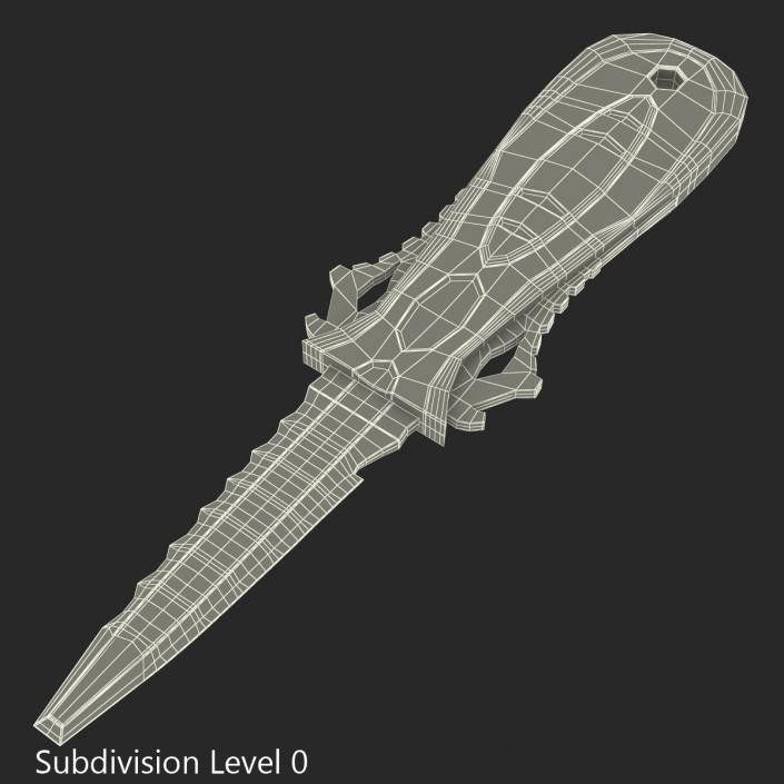 3D model Dive Knife