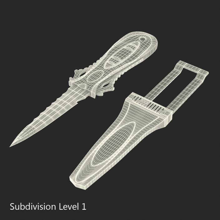 3D Dive Knife 2 Set