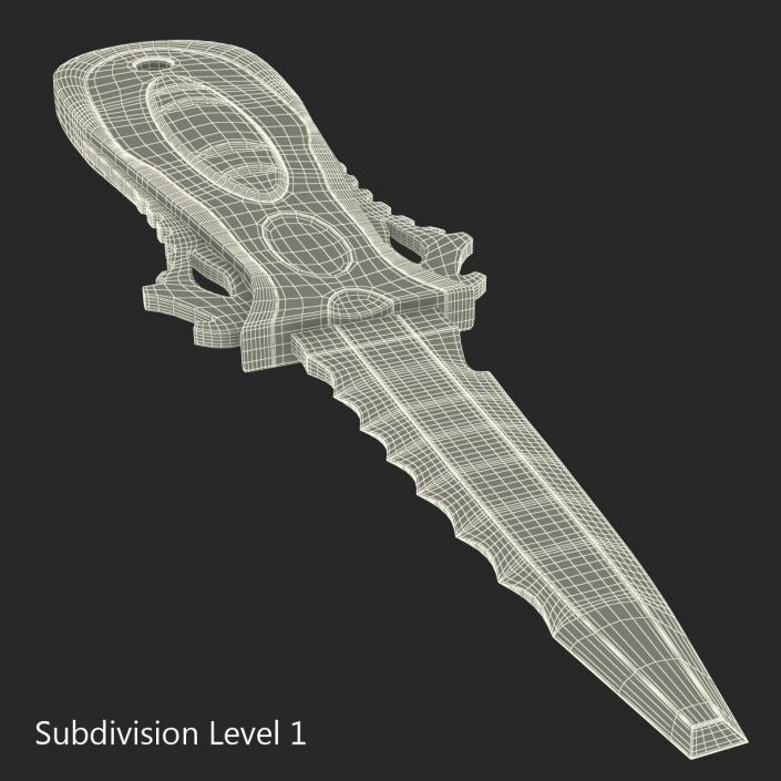 3D Dive Knife Generic model