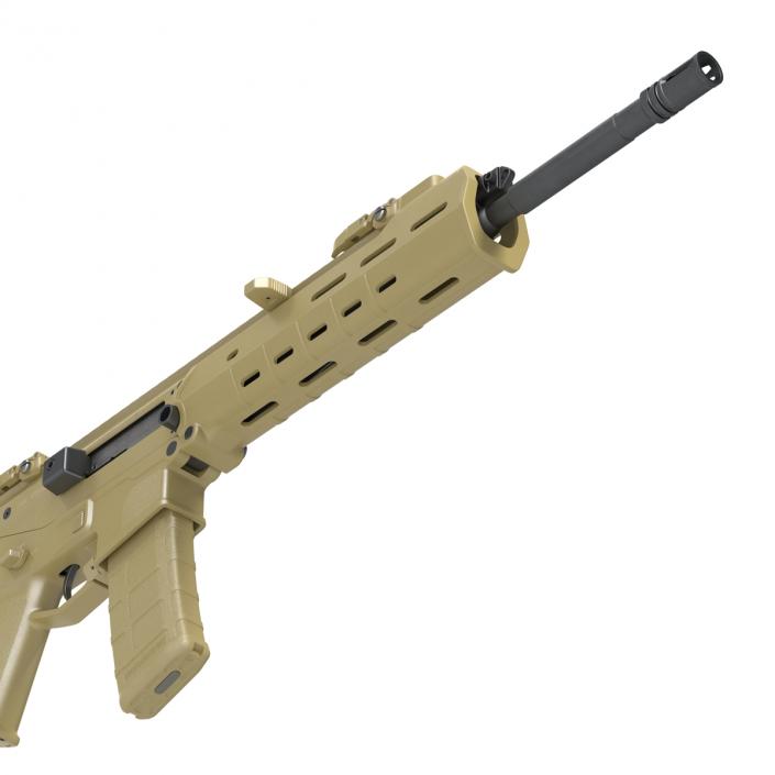 Adaptive Combat Rifle Bushmaster ACR Coyote Brown 3D model