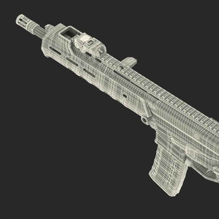 Adaptive Combat Rifle Carbine 3D model