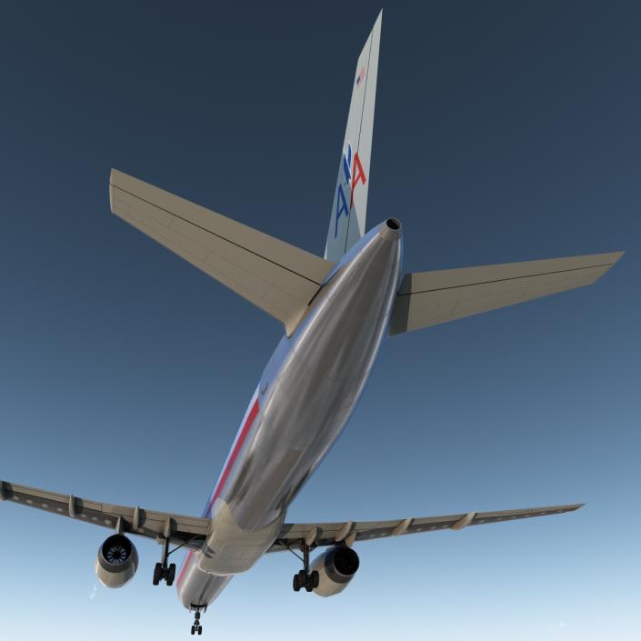 Boeing 757-300 American Airlines 3D