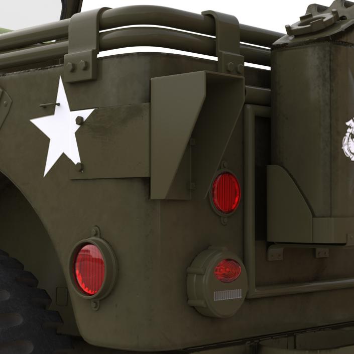 3D model Jeep Willys M38