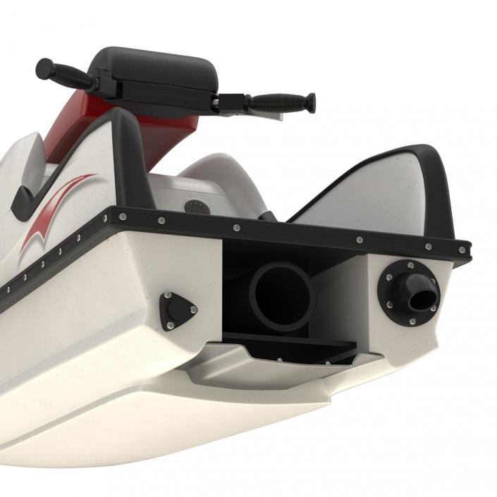 3D model Sport Water Scooter Kawasaki Rigged